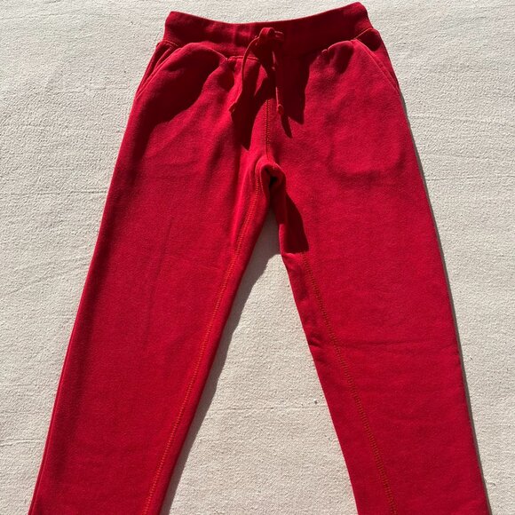 Primary Cozy Fleece Sweatpants, Size 6, Cherry, VGUC - Picture 3 of 9